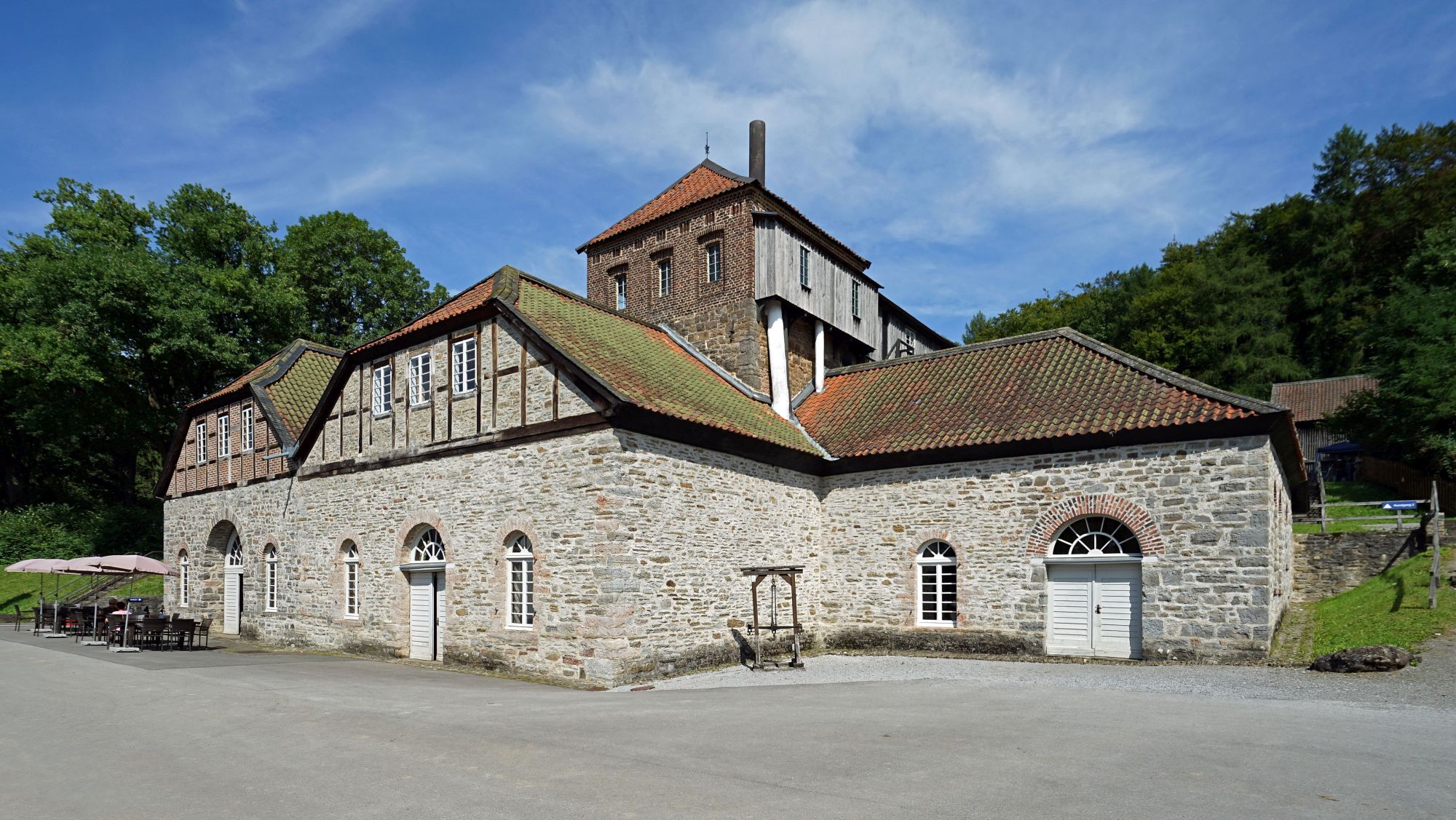 Die Luisenhütte in Balve im Märkischen Kreis